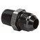 Podavelle 10AN Male Flare to 38 NPT Pipe Fitting Adapter Connector Union Straight Aluminum Black