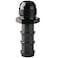 Podavelle 10AN Male Flare to 58 Hose Barb Straight Fitting Adapter Aluminum Black