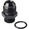 Podavelle 10AN Male Flare to 6AN ORB Oring Boss Fuel Pump Rail Adapter Fitting Aluminum Black