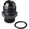 Podavelle 10AN Male Flare to 8AN ORB Oring Boss Fuel Pump Rail Adapter Fitting Aluminum Black