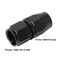 Podavelle 10AN Straight Hose End Fitting Swivel Aluminum Black
