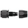 Podavelle 10AN Straight Hose End Fitting Swivel Aluminum Black
