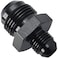 Podavelle 10AN to 6AN Male Flare Reducer Union Adapter Fitting Aluminum Black