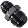 Podavelle 12AN to 10AN Male Flare Reducer Union Adapter Fitting Aluminum Black