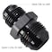 Podavelle 12AN to 10AN Male Flare Reducer Union Adapter Fitting Aluminum Black