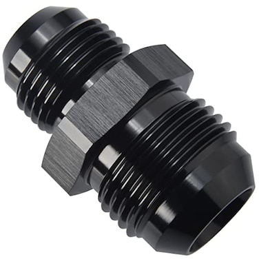 Podavelle 12AN to 10AN Male Flare Reducer Union Adapter Fitting Aluminum Black