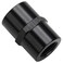Podavelle 18 NPT Female to 18 NPT Female Coupler Fitting Adapter Straight Aluminum Black