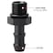 Podavelle 4AN 4 ORB Male to 14 Hose Barb Straight Fitting Adapter Aluminum Black
