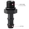 Podavelle 4AN 4 ORB Male to 14 Hose Barb Straight Fitting Adapter Aluminum Black