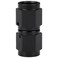 Podavelle 4AN Female to 4AN Female Straight Swivel Coupler Fitting Adapter Union Aluminum Black