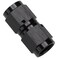 Podavelle 4AN Female to 4AN Female Straight Swivel Coupler Fitting Adapter Union Aluminum Black