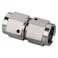Podavelle 4AN Female to 4AN Female Straight Swivel Stainless Steel Coupler Connector Fitting Adapter