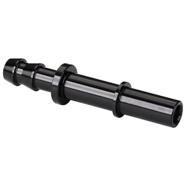 Podavelle 516 Hose Barb to 38 SAE Quick Connect Disconnect Male Fuel Fitting Adapter Aluminum Black