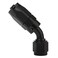 Podavelle 6AN 45 Degree Elbow Hose End Fitting Swivel Aluminum Black
