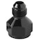 Podavelle 6AN Female to 4AN Male Flare Reducer Adapter Fitting Aluminum Black