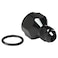 Podavelle 6AN Female to 4AN Male Flare Reducer Adapter Fitting Aluminum Black