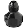 Podavelle 6AN Female to 4AN Male Flare Reducer Adapter Fitting Aluminum Black
