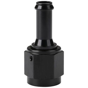 Podavelle 6AN Female to 516 Barb Hose Fitting Adapter Straight Swivel Aluminum Black