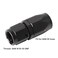 Podavelle 6AN Straight Hose End Fitting Swivel Aluminum Black