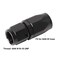 Podavelle 6AN Straight Hose End Fitting Swivel Aluminum Black