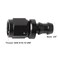 Podavelle 6AN Straight Push Lock Hose Fitting End Adapter Aluminum Black