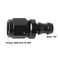Podavelle 6AN Straight Push Lock Hose Fitting End Adapter Aluminum Black