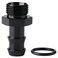 Podavelle 8AN 8 ORB to 12 Hose Barb Straight Fitting Adapter Aluminum Black