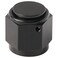 Podavelle 8AN Female Flare Cap Port Plug Block Off Fitting Nut Adapter Aluminum Black