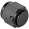 Podavelle 8AN Female Flare Cap Port Plug Block Off Fitting Nut Adapter Aluminum Black