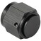 Podavelle 8AN Female Flare Cap Port Plug Block Off Fitting Nut Adapter Aluminum Black