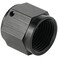 Podavelle 8AN Female Flare Cap Port Plug Block Off Fitting Nut Adapter Aluminum Black