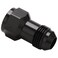Podavelle 8AN Female Flare to 8AN Male Flare Extension Fitting Adapter Straight Aluminum Black