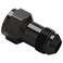 Podavelle 8AN Female Flare to 8AN Male Flare Extension Fitting Adapter Straight Aluminum Black