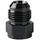 Podavelle 8AN Female to 10AN Male Flare Expander Fitting Adapter Aluminum Black