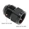 Podavelle 8AN Female to 10AN Male Flare Expander Fitting Adapter Aluminum Black