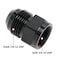 Podavelle 8AN Female to 10AN Male Flare Expander Fitting Adapter Aluminum Black