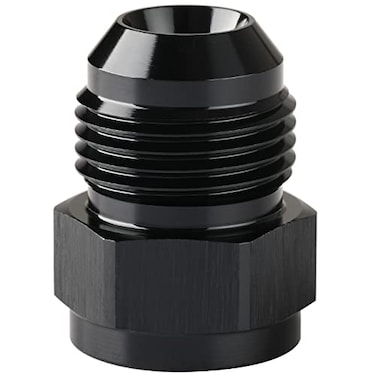 Podavelle 8AN Female to 10AN Male Flare Expander Fitting Adapter Aluminum Black
