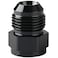Podavelle 8AN Female to 10AN Male Flare Expander Fitting Adapter Aluminum Black
