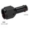 Podavelle 8AN Female to 12 Barb Hose Fitting Adapter Straight Swivel Aluminum Black
