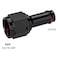 Podavelle 8AN Female to 12 Barb Hose Fitting Adapter Straight Swivel Aluminum Black