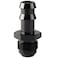 Podavelle 8AN Male Flare to 12 Hose Barb Straight Fitting Adapter Aluminum Black