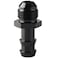 Podavelle 8AN Male Flare to 12 Hose Barb Straight Fitting Adapter Aluminum Black