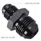 Podavelle 8AN to 6AN Male Flare Reducer Union Adapter Fitting Aluminum Black