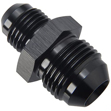 Podavelle 8AN to 6AN Male Flare Reducer Union Adapter Fitting Aluminum Black