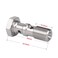 Podavelle M10x10 Metric Stainless Steel Double Banjo Bolt Brake Fitting Adapter 30mm Long with Copper Washers