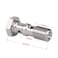 Podavelle M10x10 Metric Stainless Steel Double Banjo Bolt Brake Fitting Adapter 30mm Long with Copper Washers