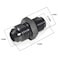 STPCTOU 6AN Male Flare to 12 x 20 Inverted Straight Hose Fitting Aluminum Fitting Adapter Connector Black Anodized Surface Fuel FittingPack of 2