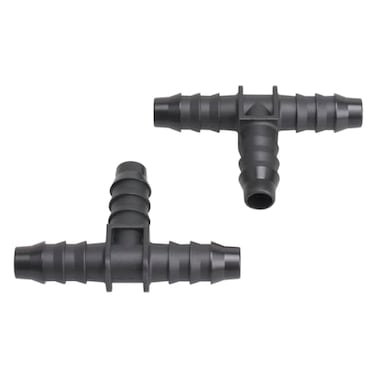 JXFZLCYGCSM T Splitter Fuel Quick ConnectorBarb Tee for Rubber Hose Pack of 2
