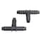 JXFZLCYGCSM T Splitter Fuel Quick ConnectorBarb Tee for Rubber Hose Pack of 2