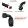 Ucreative 2PCS 10AN 90 Degree Swivel Hose End Fitting for Braided CPE Fuel Hose Black